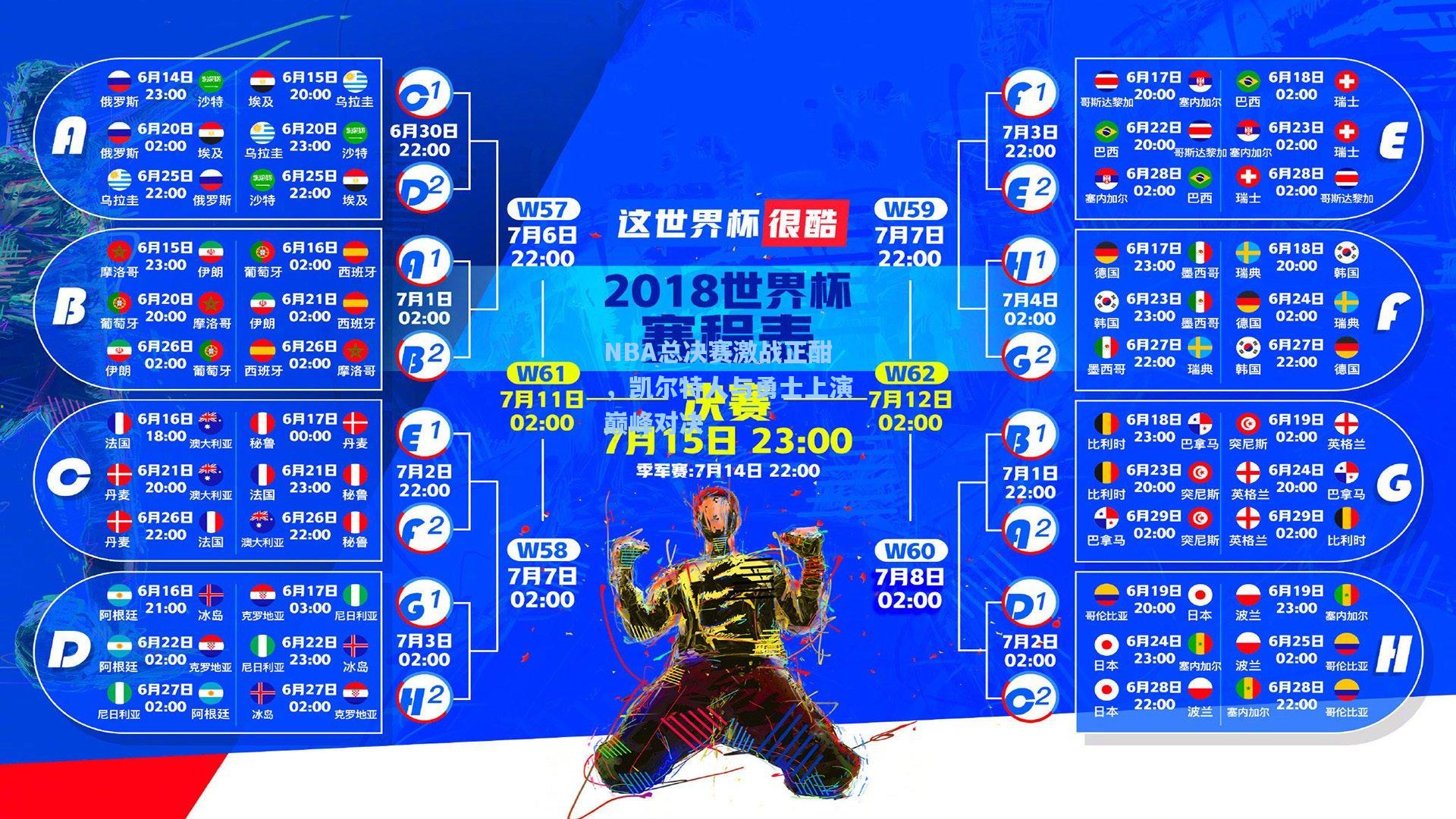 NBA总决赛激战正酣，凯尔特人与勇士上演巅峰对决